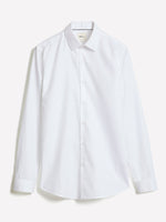 Tailored Fit Solid Twill Dress Shirt