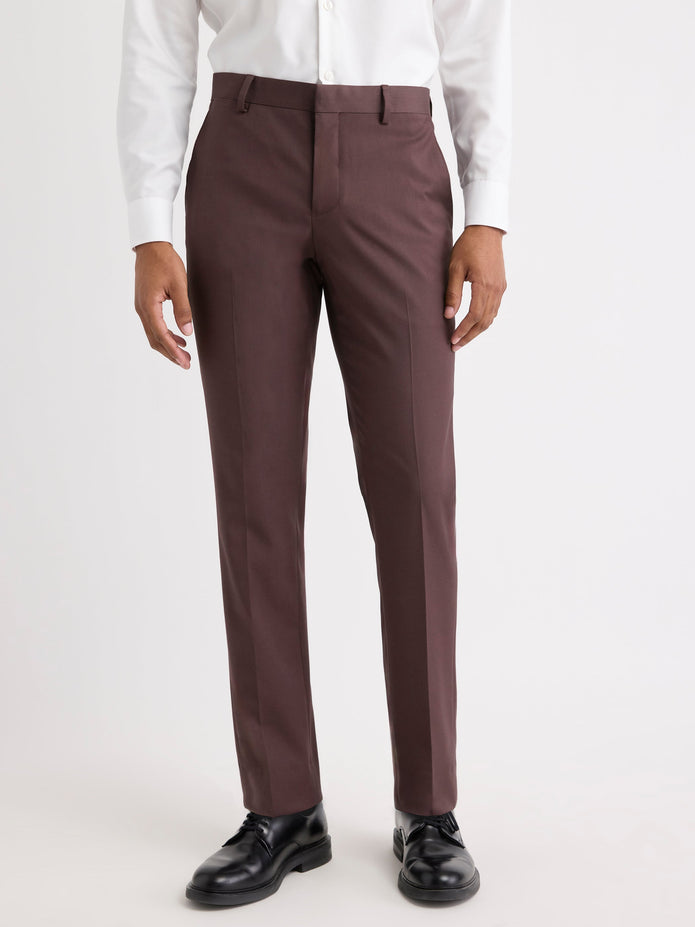 Slim-Fit Lavender Suit Pant