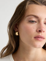 Dome Hoop Earrings