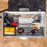 DK2 Single Axle Galvanized Multi-Utility Trailer with Trailer Jack, 4.5 ft. x 7.5 ft.