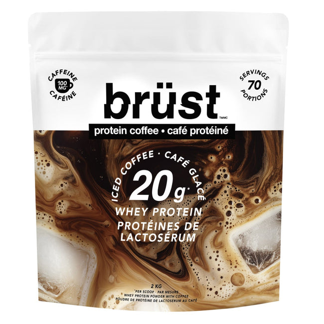 Brust Iced Coffee Protein Powder, 2 kg