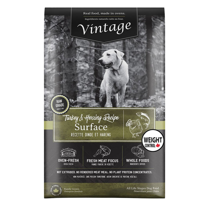 Vintage Oven-Fresh Turkey and Herring Weight Control Natural Dog Food, 9.08 kg (20 lb.)