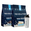 Revolution Nutrition High Whey Protein Powder Variety Pack, 2 x 2.27 kg