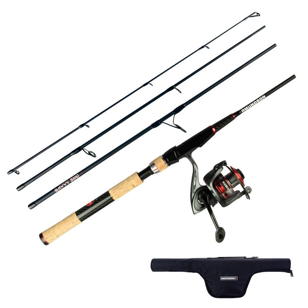 Amundson Savvy Sumo 4-piece Spinning Travel Combo