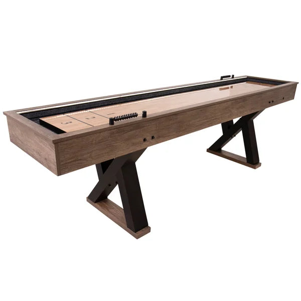 American Legend Kirkwood LED Light up Shuffleboard Table With Bowling