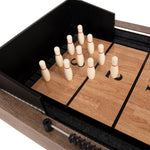 American Legend Kirkwood LED Light up Shuffleboard Table With Bowling