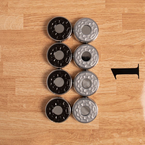 American Legend Kirkwood LED Light up Shuffleboard Table With Bowling