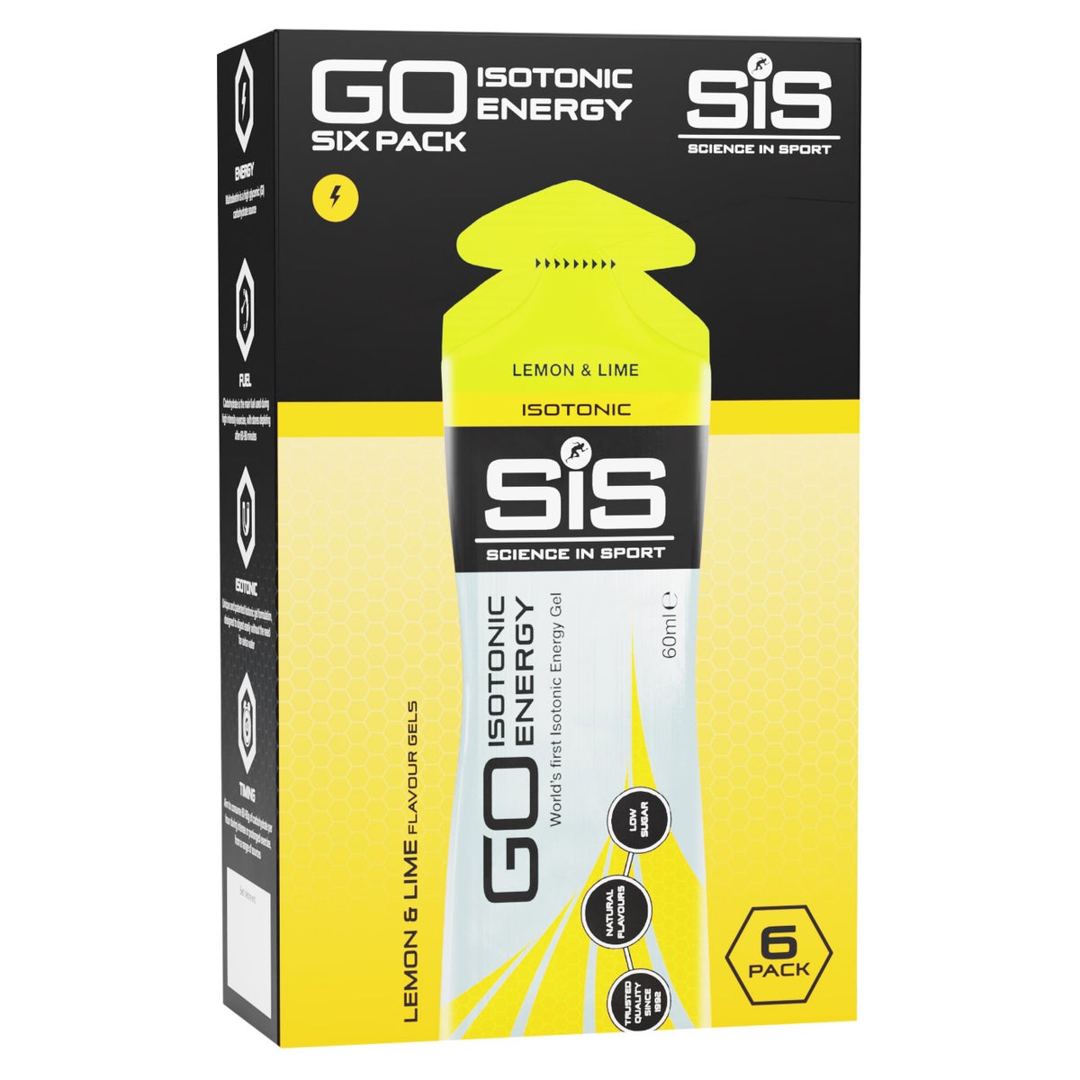 Science In Sport Isotonic Gels Variety Pack, 24 x 60 mL