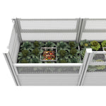 Classic 33"x 97" Keyhole Composting Garden with Fencing