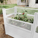 Classic 33"x 97" Keyhole Composting Garden with Fencing