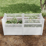 Classic 33"x 97" Keyhole Composting Garden with Fencing
