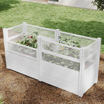 Classic 33"x 97" Keyhole Composting Garden with Fencing