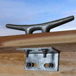 Multinautic® Sturdy Dock Hardware Kit and Floats For High Freeboard Floating Wood Dock