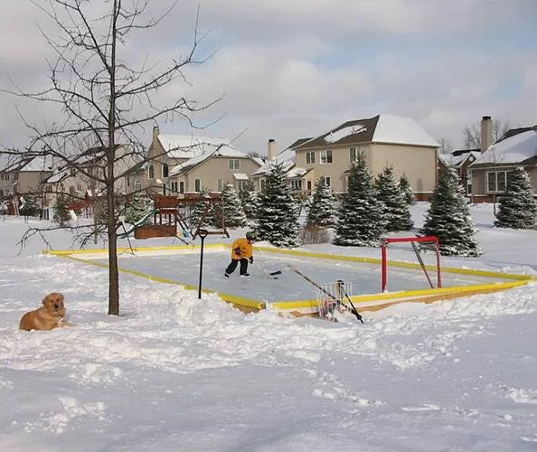 NiceRink 4.87 m x 8.53 m (16 ft. x 28 ft.) Rink-in-a-Box
