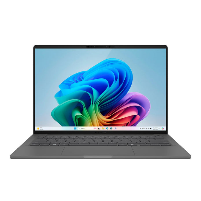 ASUS Zenbook A14 OLED Copilot+ PC 14-in Laptop, Qualcomm Snapdragon X X1-26-100 – 16GB RAM, 512GB SSD, Qualcomm Adreno