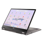 ASUS CM34 Flip 14-in 2-in-1 Touchscreen Chromebook, AMD Ryzen 5 7520C – 8GB RAM, 256GB SSD