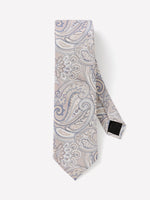 Regular Tie with Paisley Pattern
