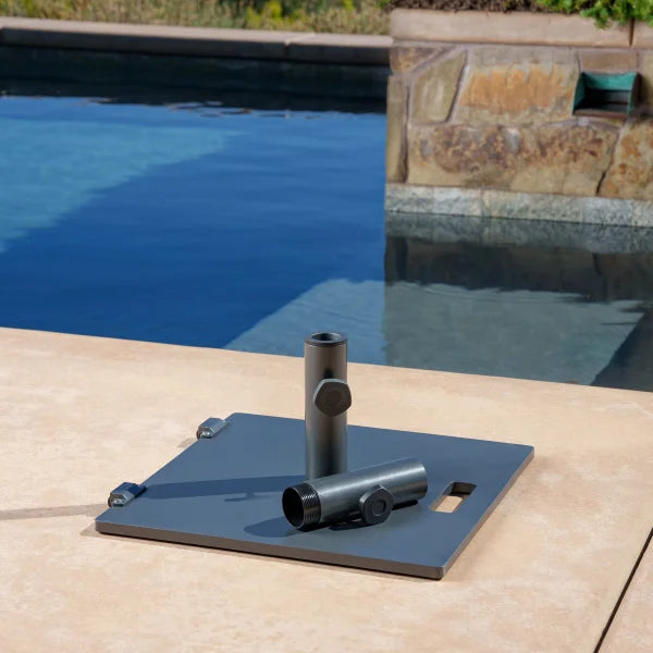 Steel - Umbrella Base with Wheels