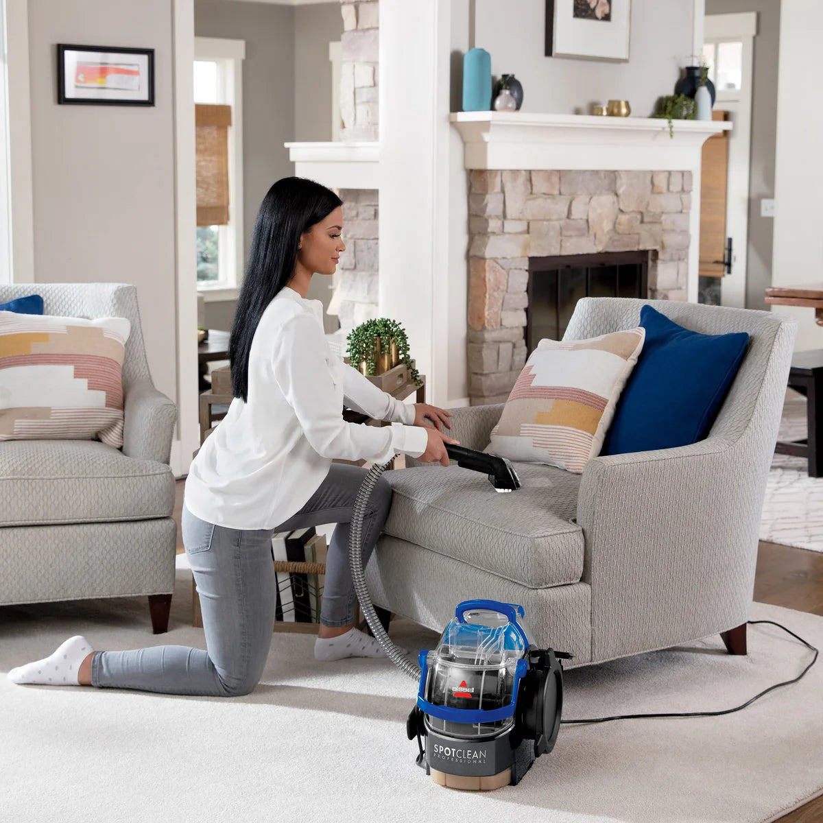 Bissell Spot Clean Professional Portable Carpet and Upholstery Cleaner