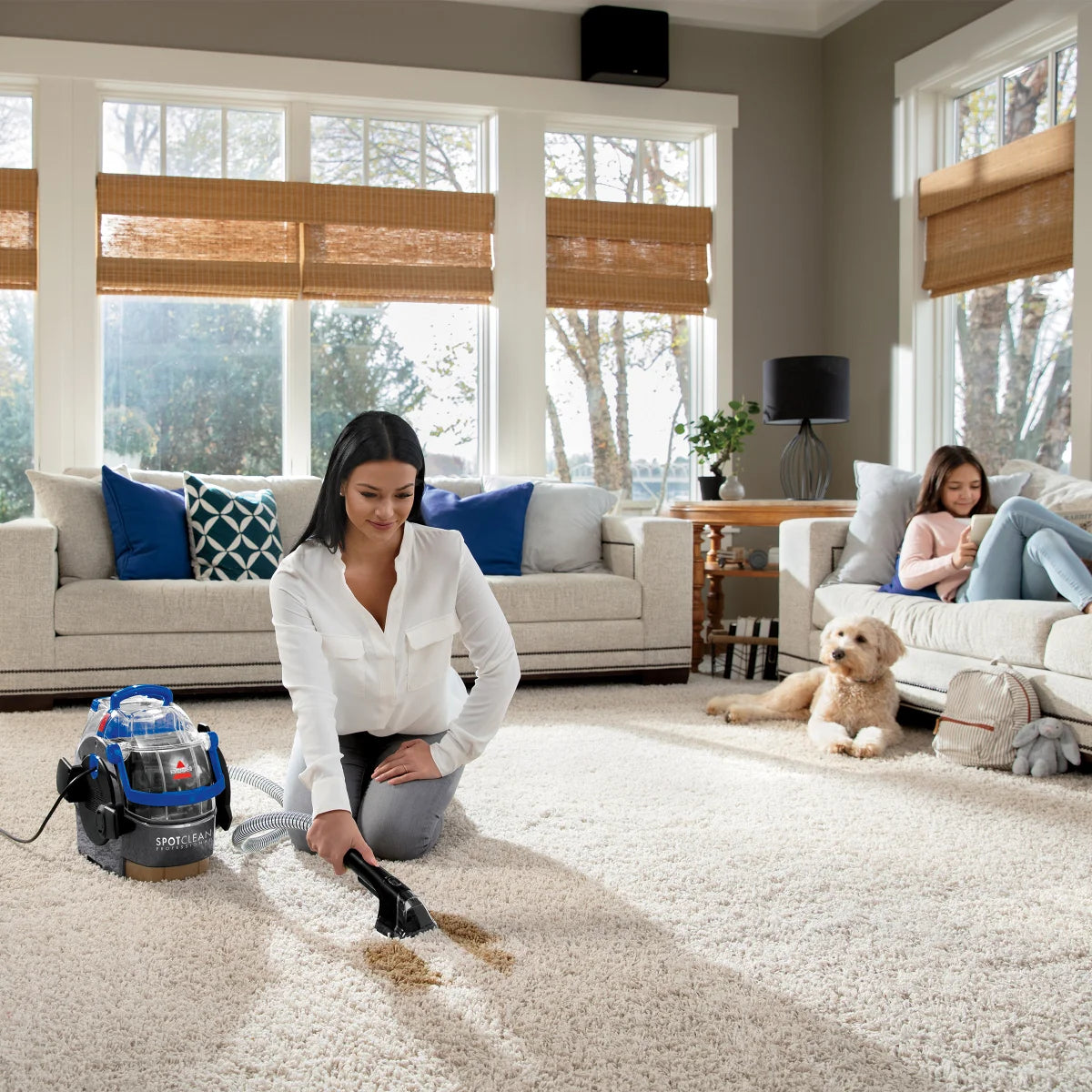 Bissell Spot Clean Professional Portable Carpet and Upholstery Cleaner