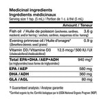 NutraSea ADHD Targeted Omega-3, Citrus Punch Flavour, 2 Bottles of 200 mL