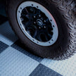Ultralock Black & Grey Solid Garage Tiles