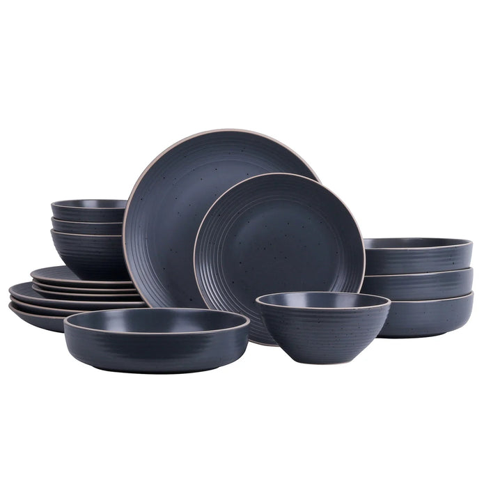 Stone Lain Lauren Stoneware Dinnerware, 16-pieces