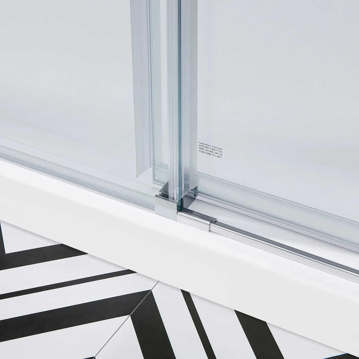 OVE Decors Kelsey 60 in. Sliding Glass Shower Door with Hardware