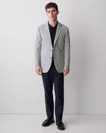 Slim-Fit Knit Blazer