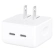 Apple 35W Dual USB-C Port Compact Power Adapter