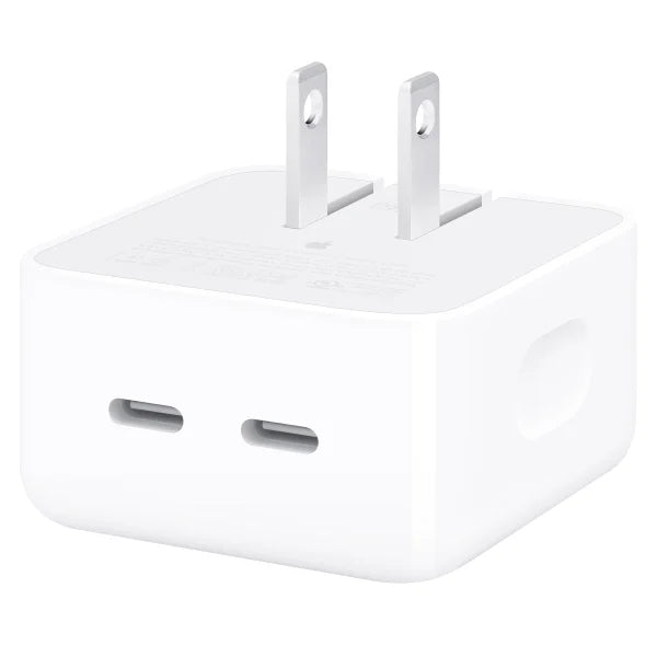 Apple 35W Dual USB-C Port Compact Power Adapter