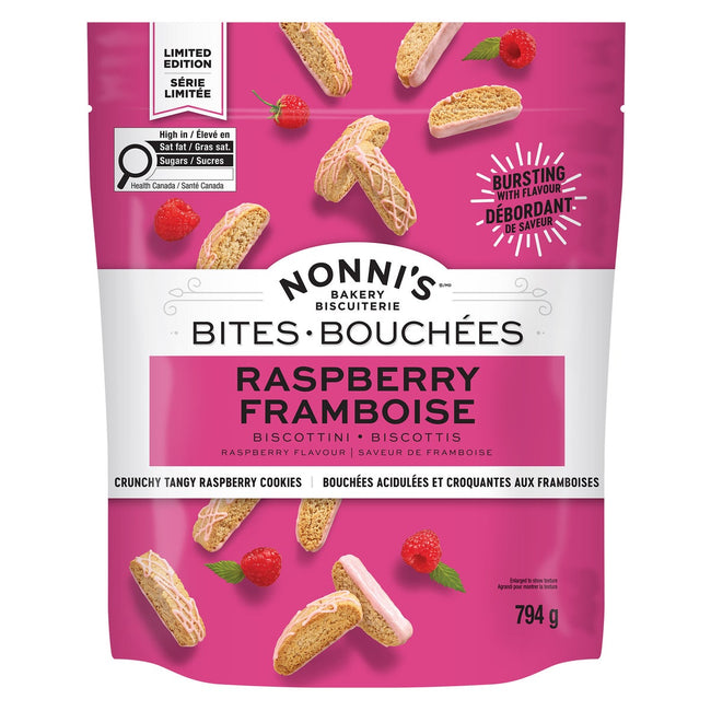 Nonni's Raspberry Biscotti Bites, 794 g