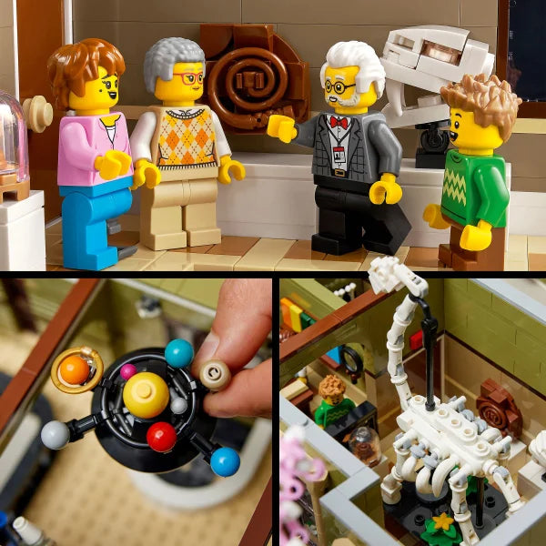 LEGO Icons Natural History Museum with Bonus LEGO Architecture New York City