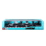 1:43 Mercedes Formula Racing Die Cast 6-pack