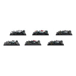 1:43 Mercedes Formula Racing Die Cast 6-pack