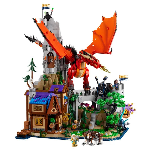 LEGO Ideas Dungeons & Dragons: Red Dragon’s Tale with Bonus LEGO Harry Potter Buckbeak the Hippogriff