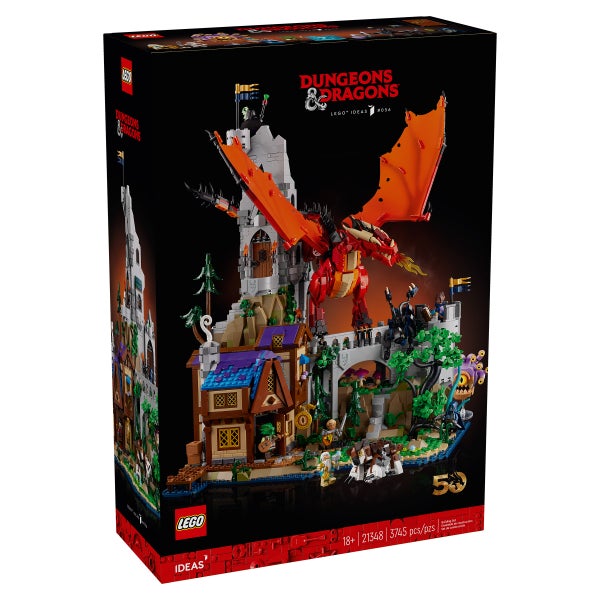 LEGO Ideas Dungeons & Dragons: Red Dragon’s Tale with Bonus LEGO Harry Potter Buckbeak the Hippogriff