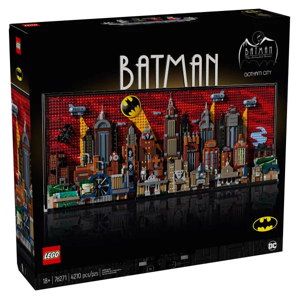 LEGO DC Batman: The Animated Series Gotham City with Bonus LEGO DC Batman: Batman with the Batmobile vs. Harley Quinn & Mr. Freeze
