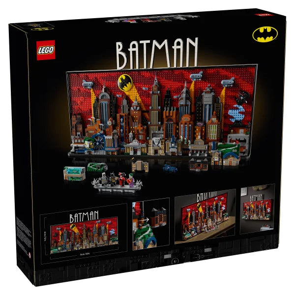 LEGO DC Batman: The Animated Series Gotham City with Bonus LEGO DC Batman: Batman with the Batmobile vs. Harley Quinn & Mr. Freeze