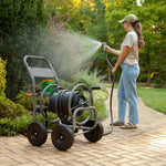 Liberty Garden Four Wheel Hose Cart