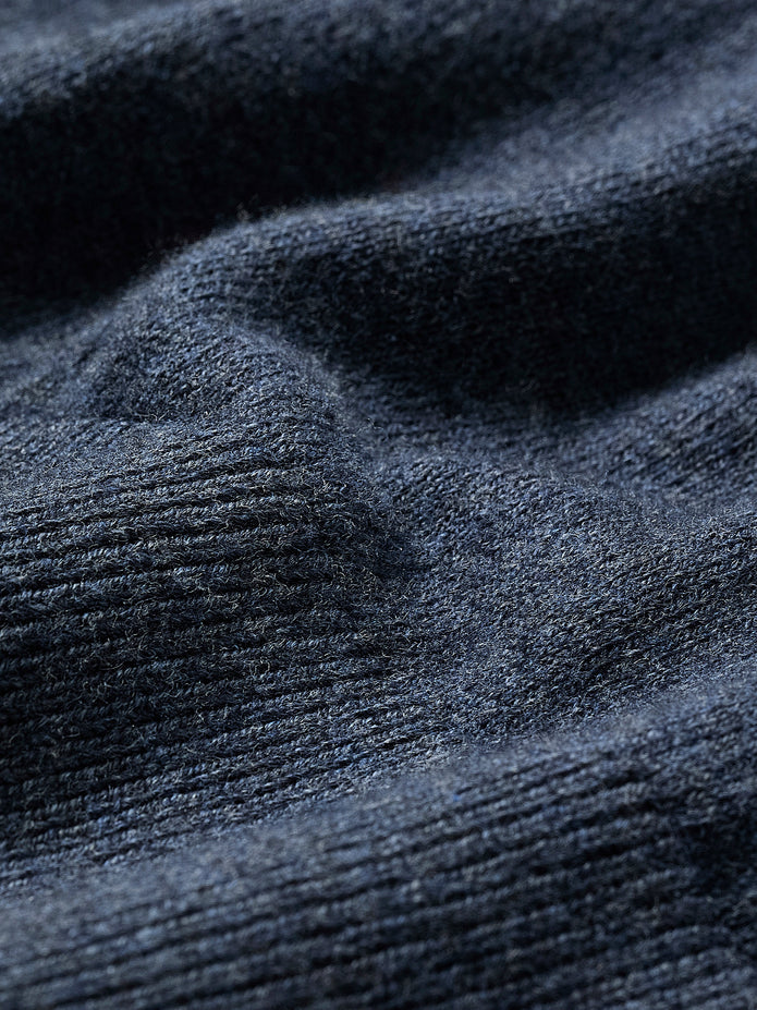 Long-Sleeve Polo Sweater