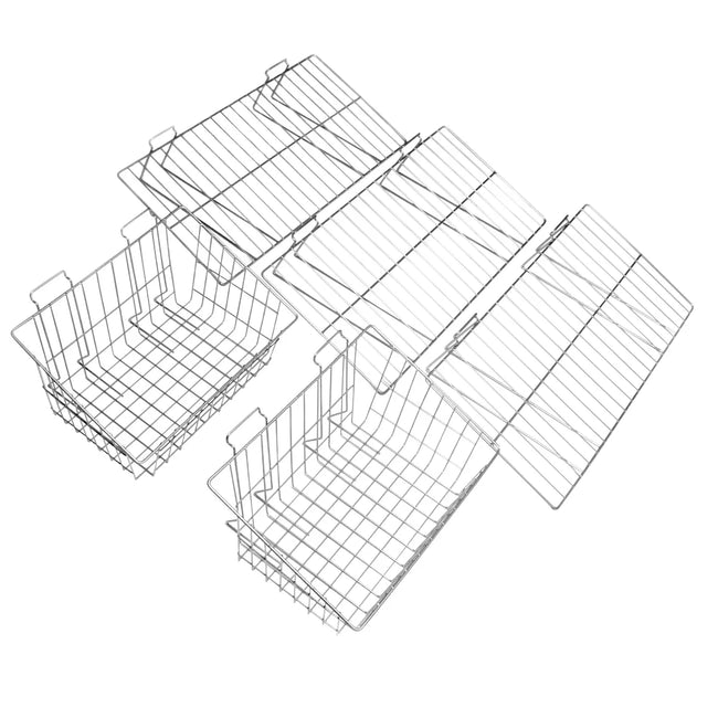 Proslat Metal Shelves and Basket