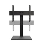 Kanto - Height Adjustable and Swiveling Tabletop TV Stand for 37"- 65" TVs