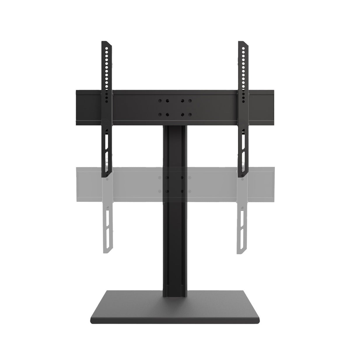 Kanto - Height Adjustable and Swiveling Tabletop TV Stand for 37