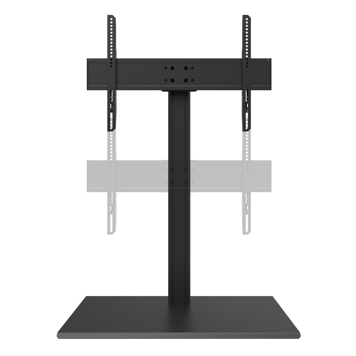Kanto - Height Adjustable and Swiveling Tabletop TV Stand for 40