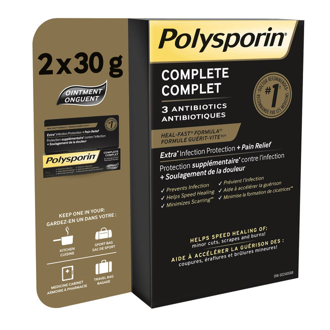 Polysporin Complete, 2-count