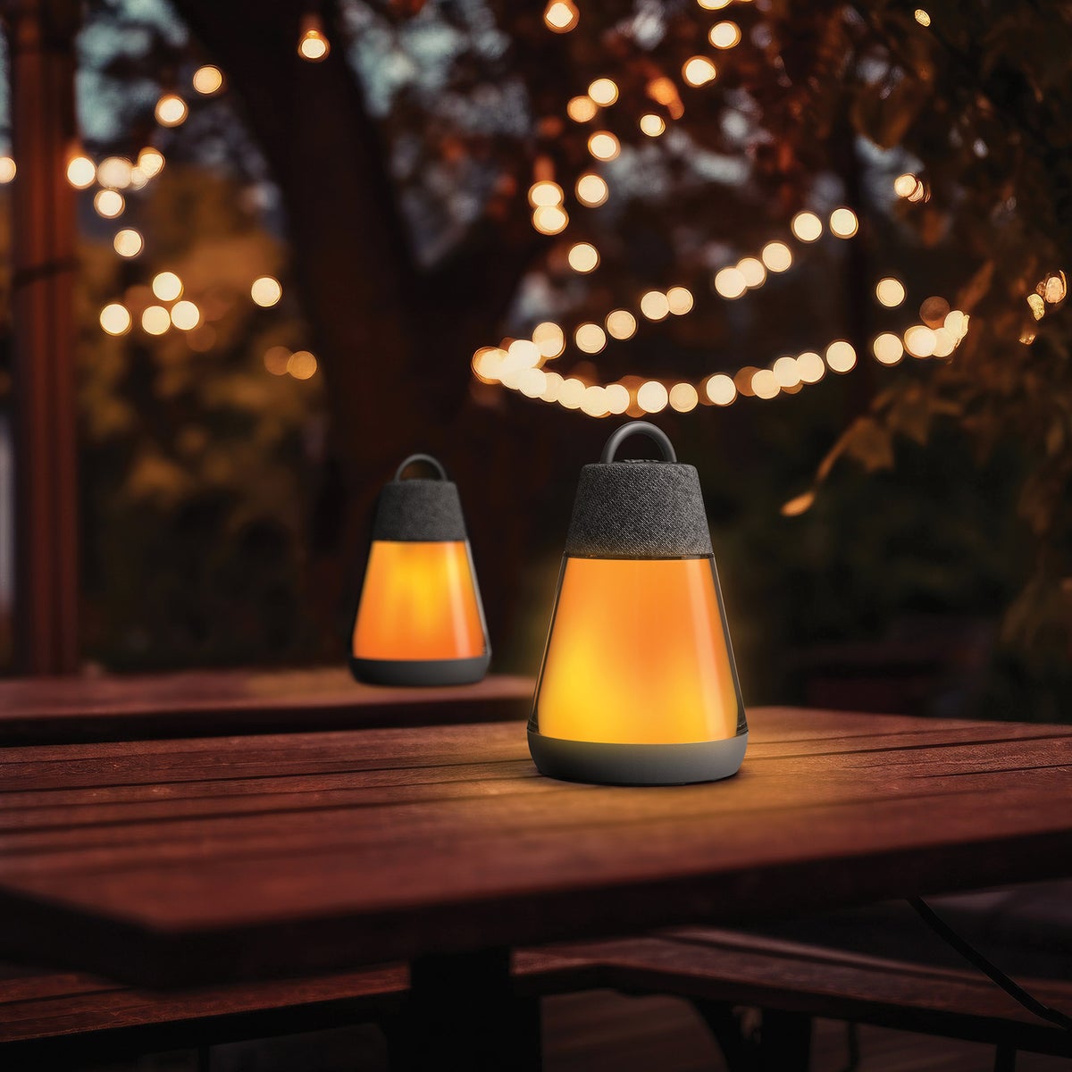 ION Luma Duo Bluetooth Speaker, 2-Pack