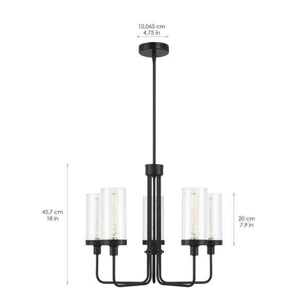 Empire Lighting Métier 5-Light Pendant