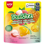 Amos Peelerz Assorted Fruit Peelable Gummy Candy, 1.02 kg