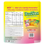 Amos Peelerz Assorted Fruit Peelable Gummy Candy, 1.02 kg